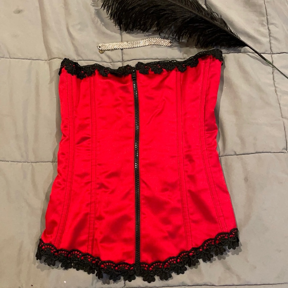 Sexy Satin Corset